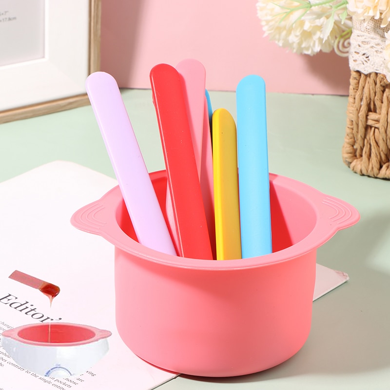 Bite Away Heat Stick - แท่งซิลิโคนสำหรับกำจัดขนและทำจากลูกปัดวัสดุกันความร้อนด้านในไม่ให้ความร้อนแท่ง Lilin pencabut Bulu