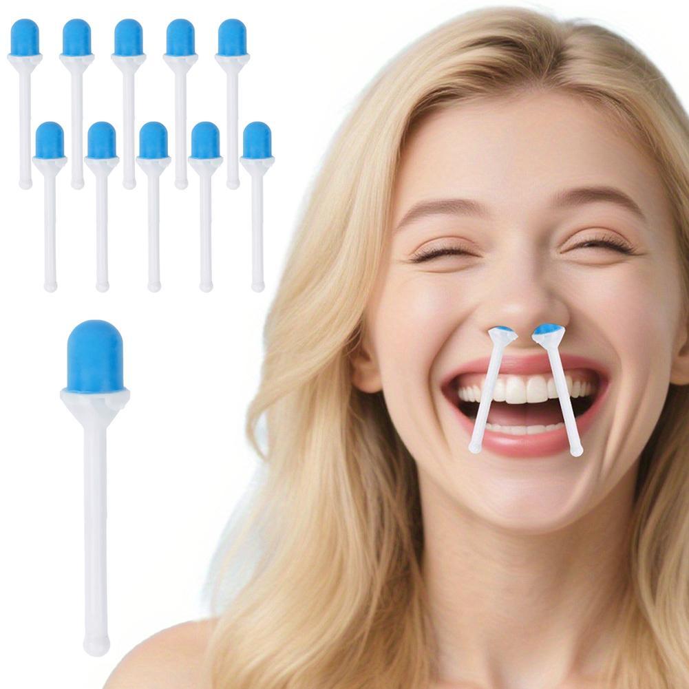 Bite Away Heat Stick - แท่งแว็กซ์กำจัดขนจมูกแบบใช้แล้วทิ้ง 10 ชิ้น พกพาสะดวก ปลอดภัยสำหรับการกำจัดขน ขนหู