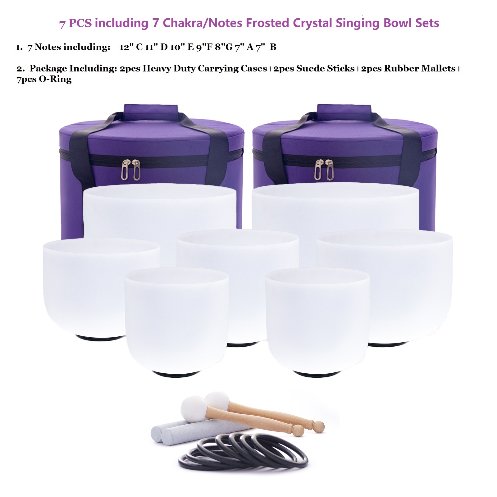 Healing Crystal Set - Hye-eun 7ชิ้น7 
