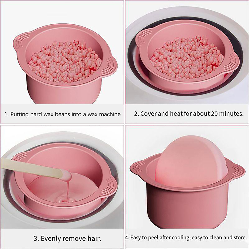 Bite Away Heat Stick - หม้ออุ่นแว็กซ์ หม้อซิลิโคนทนความร้อน หม้อเคลือบไม่ติด ทำความสะอาดง่าย กำจัดขน หม้อละลายแว็กซ์