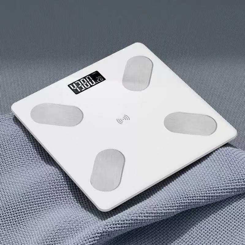 Digital Body Weight Scale - เครื่องชั่งน้ำหนักไขมันในร่างกาย เครื่องชั่งน้ำหนักดิจิตอลไร้สายอัจฉริยะ เครื่องวิเคราะห์องค์ประกอบของร่างกาย พร้อมแอพสมาร์ทโฟน รองรับบลูทูธ