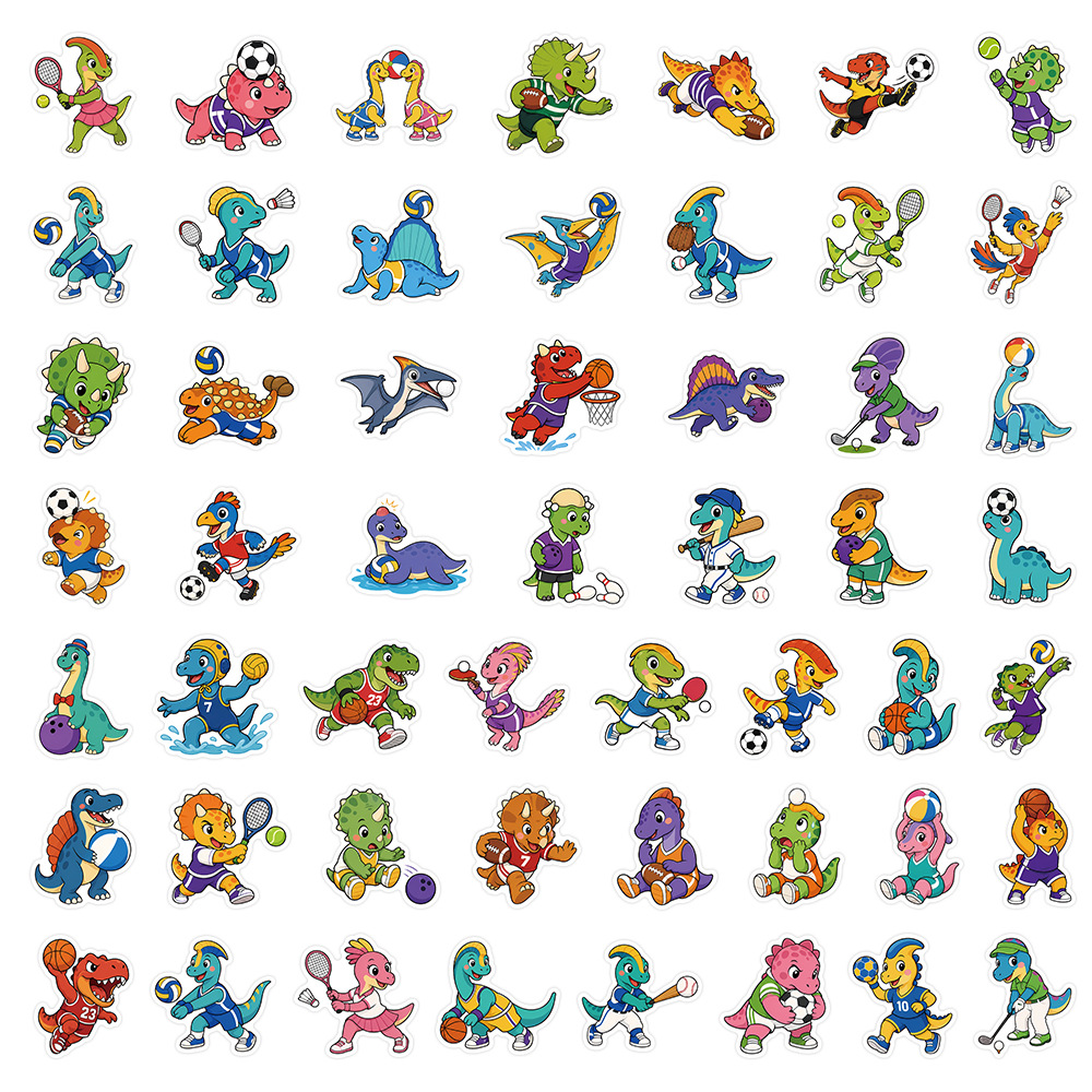 การ์ตูนกีฬาไดโนสaurus สติกเกอร - Fitness Journal Planner บทวิจารณ์และราคา