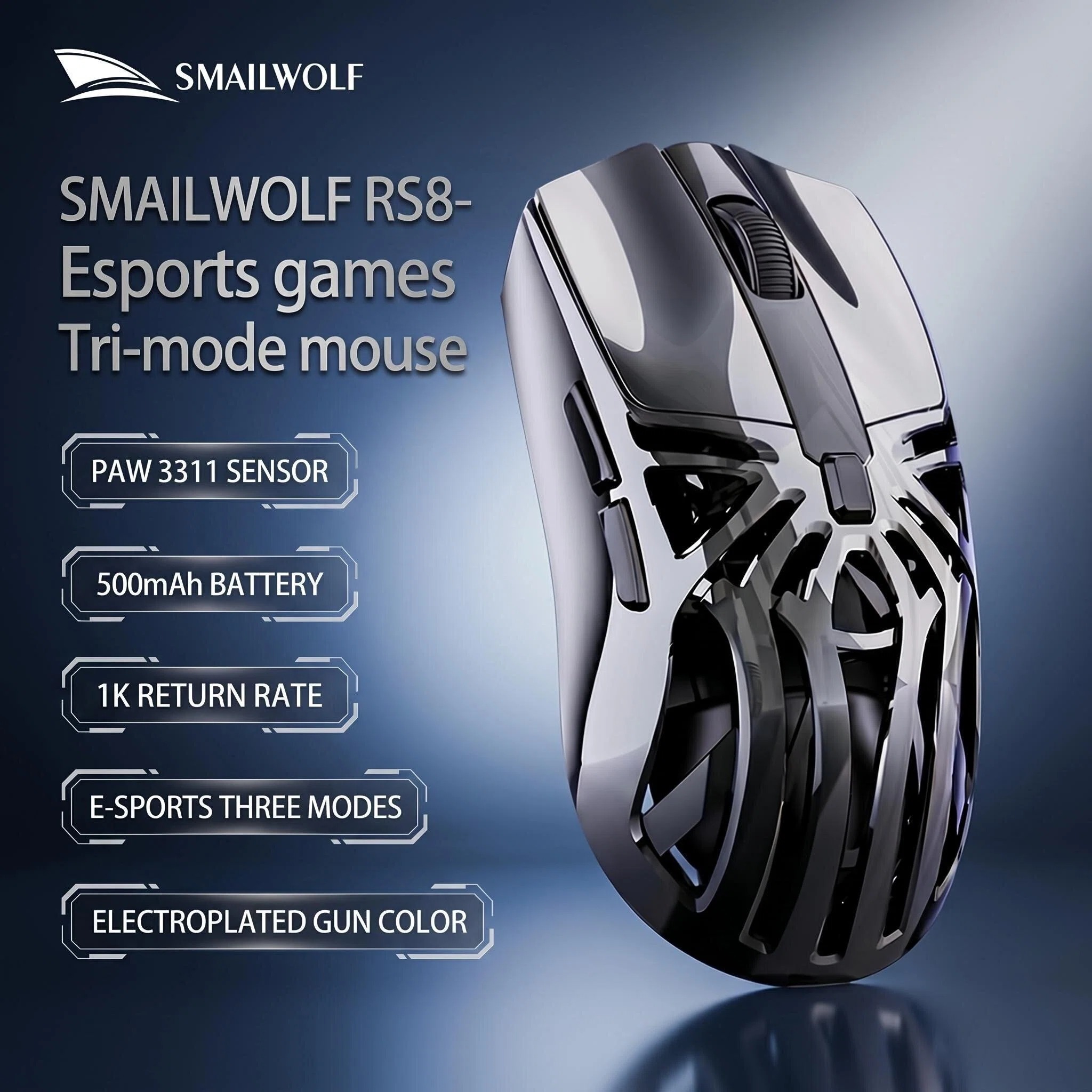 เมาส์ไร้สาย SMAILWOLF RS8 Holl - Fitness Journal Planner บทวิจารณ์และราคา