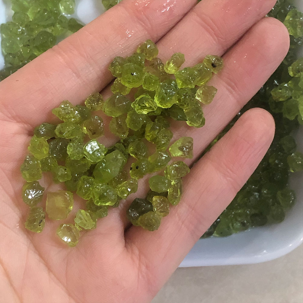 20 กรัม/แพ็คธรรมชาติ Peridot O - Healing Crystal Set บทวิจารณ์และราคา