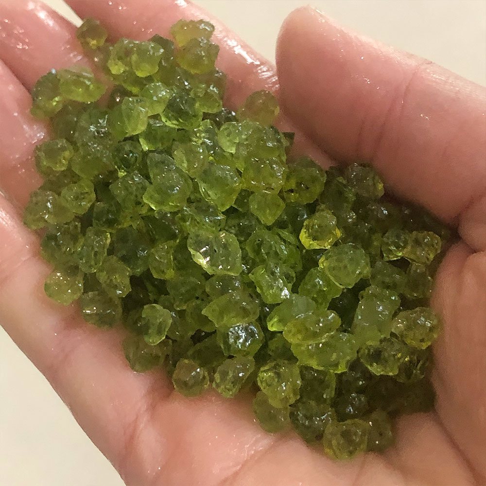 20 กรัม/แพ็คธรรมชาติ Peridot O - Healing Crystal Set บทวิจารณ์และราคา