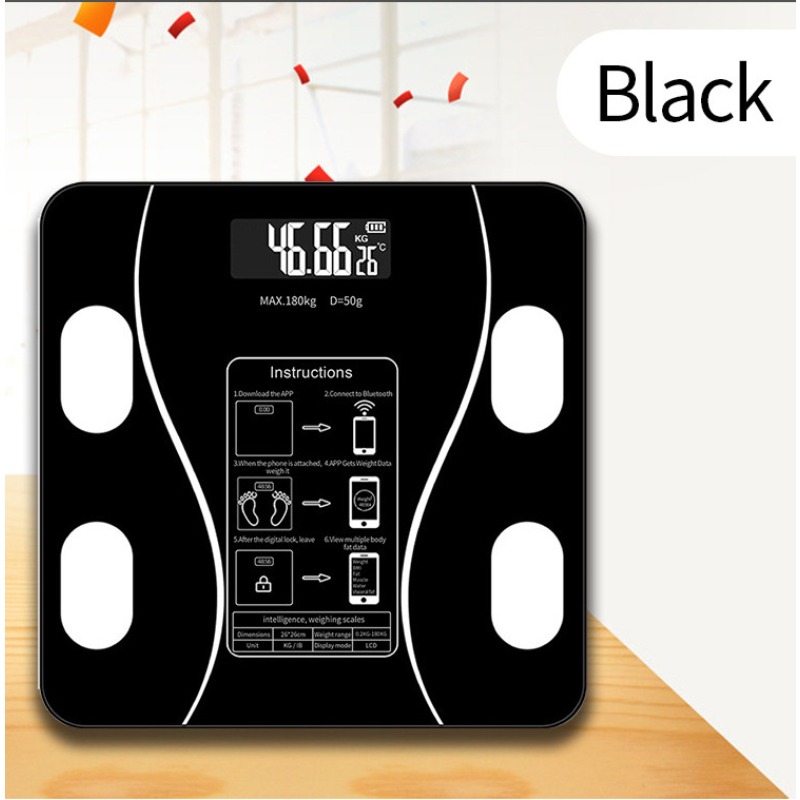 เครื่องชั่งน้ำหนักอัจฉริยะบลูท - Digital Body Weight Scale บทวิจารณ์และราคา