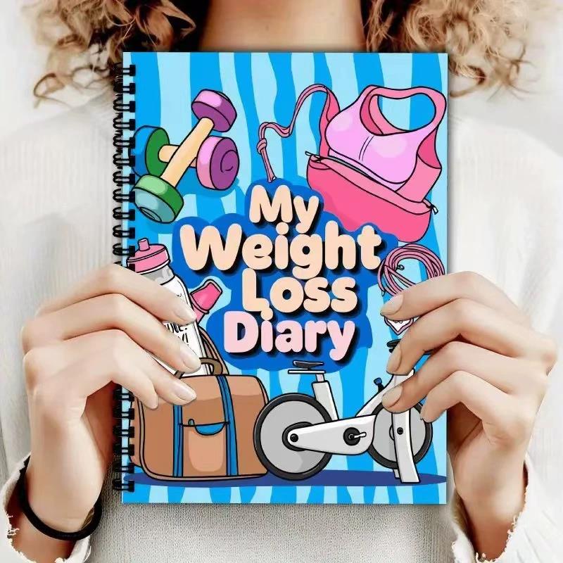หนังสือแผนการลดน้ำหนัก บันทึกก - Fitness Journal Planner บทวิจารณ์และราคา