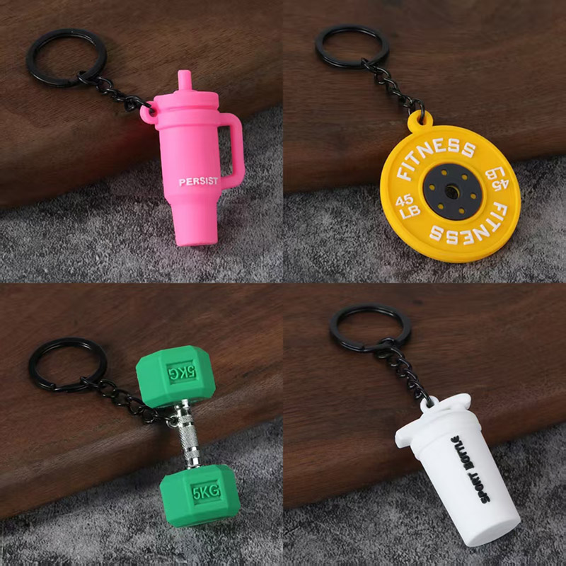 พวงกุญแจอุปกรณ์ฟิตเนสขนาดเล็ก  - Health Wellness Gifts บทวิจารณ์และราคา