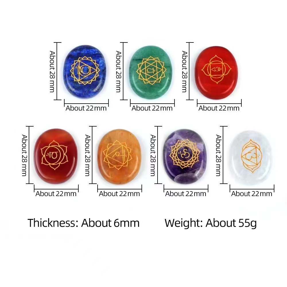 7 ชิ้นคริสตัลธรรมชาติหินเครื่อ - Healing Crystal Set บทวิจารณ์และราคา